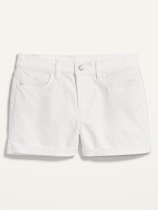 Mid-Rise White Jean Shorts for Women -- 3-inch inseam$12.00$15.00Everyday Magic: Everyday Value96... | Old Navy (US)