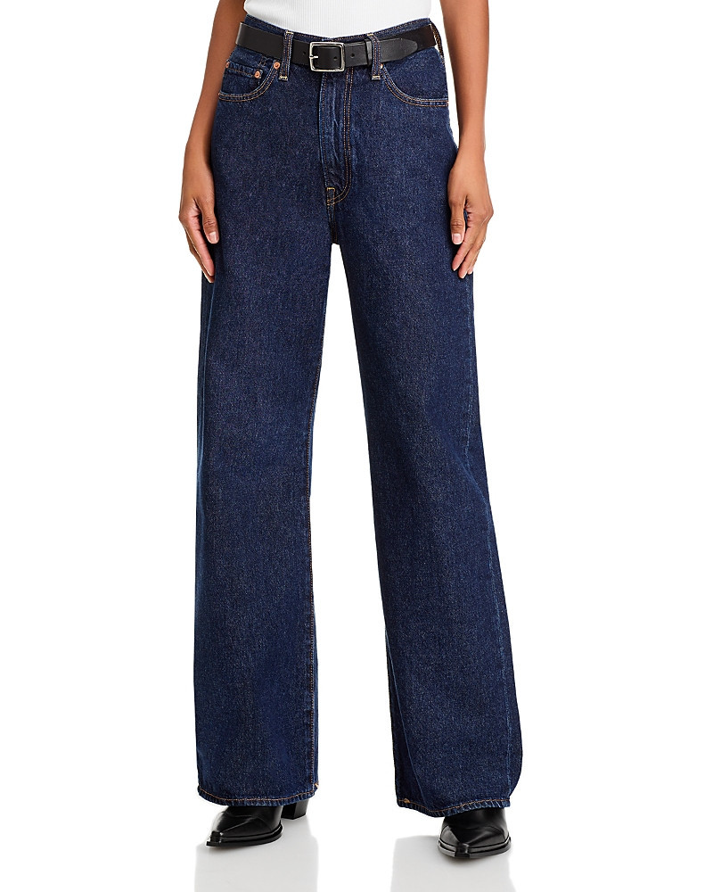 Levi's Ribcage High Rise Wide Leg Jeans in Shaded | Bloomingdale's (US)
