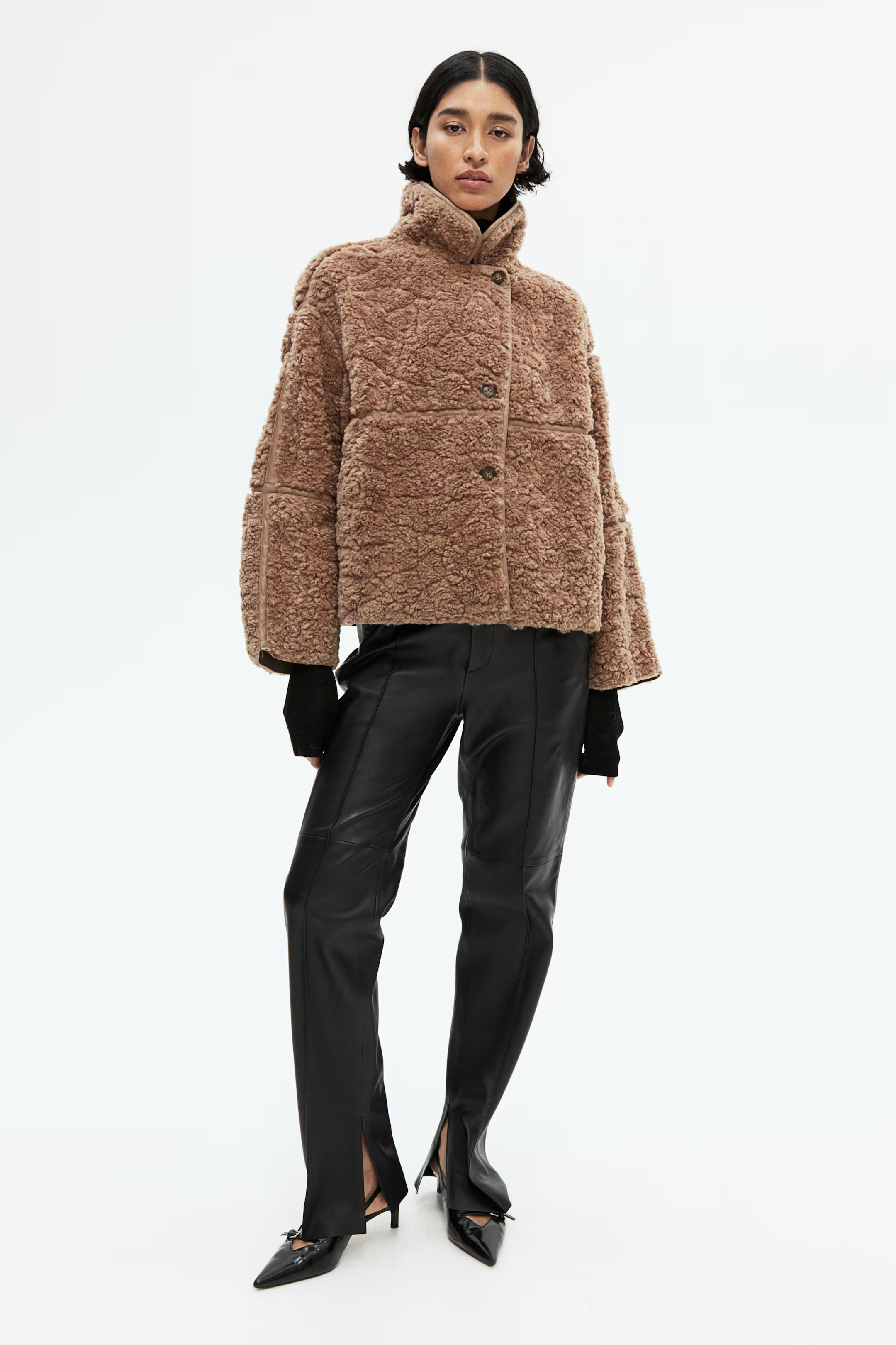 Teddy jacket | H&M (UK, MY, IN, SG, PH, TW, HK)