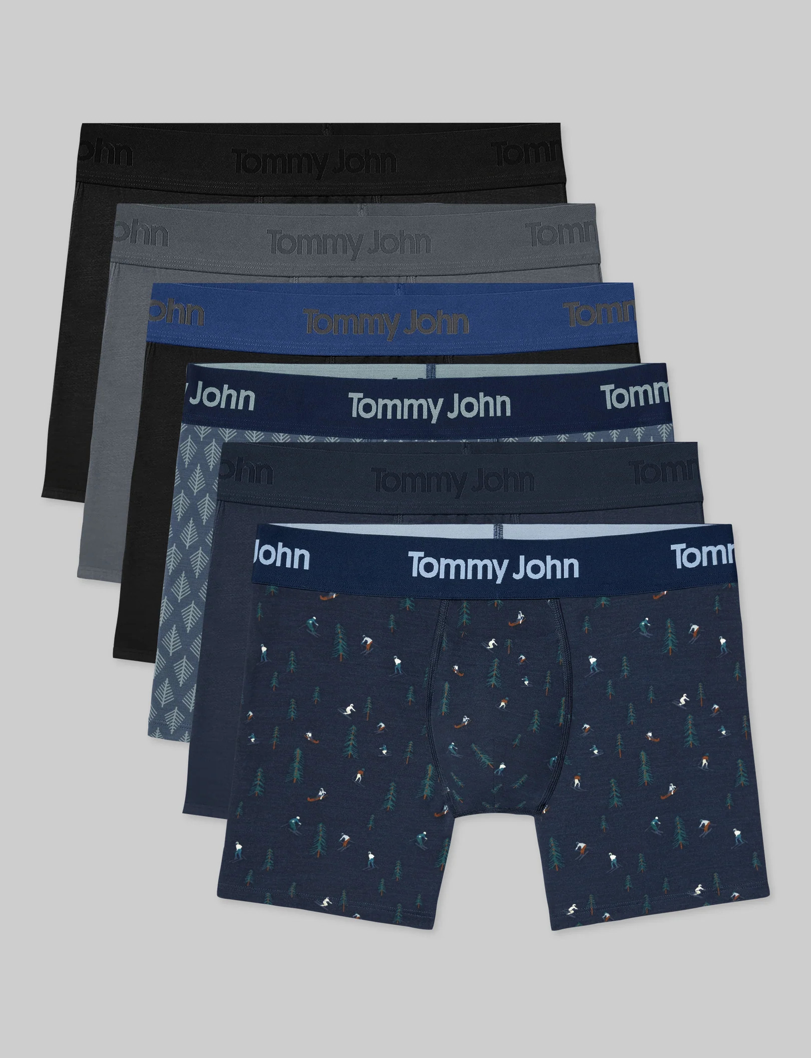 Second Skin Trunk 4" (6-Pack) | Tommy John