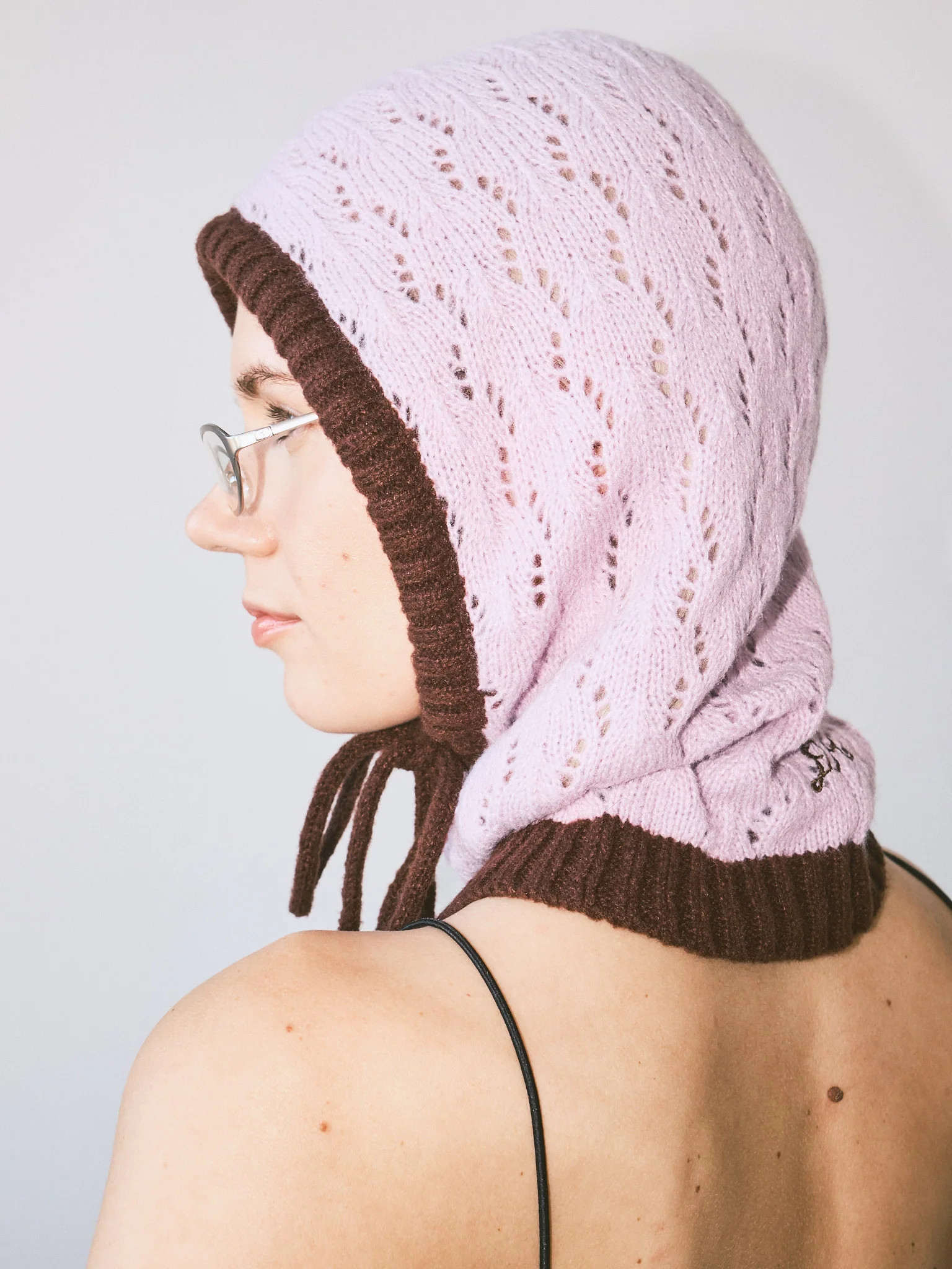 Pointelle Hood
                  
                  Damson Madder | Lisa Says Gah