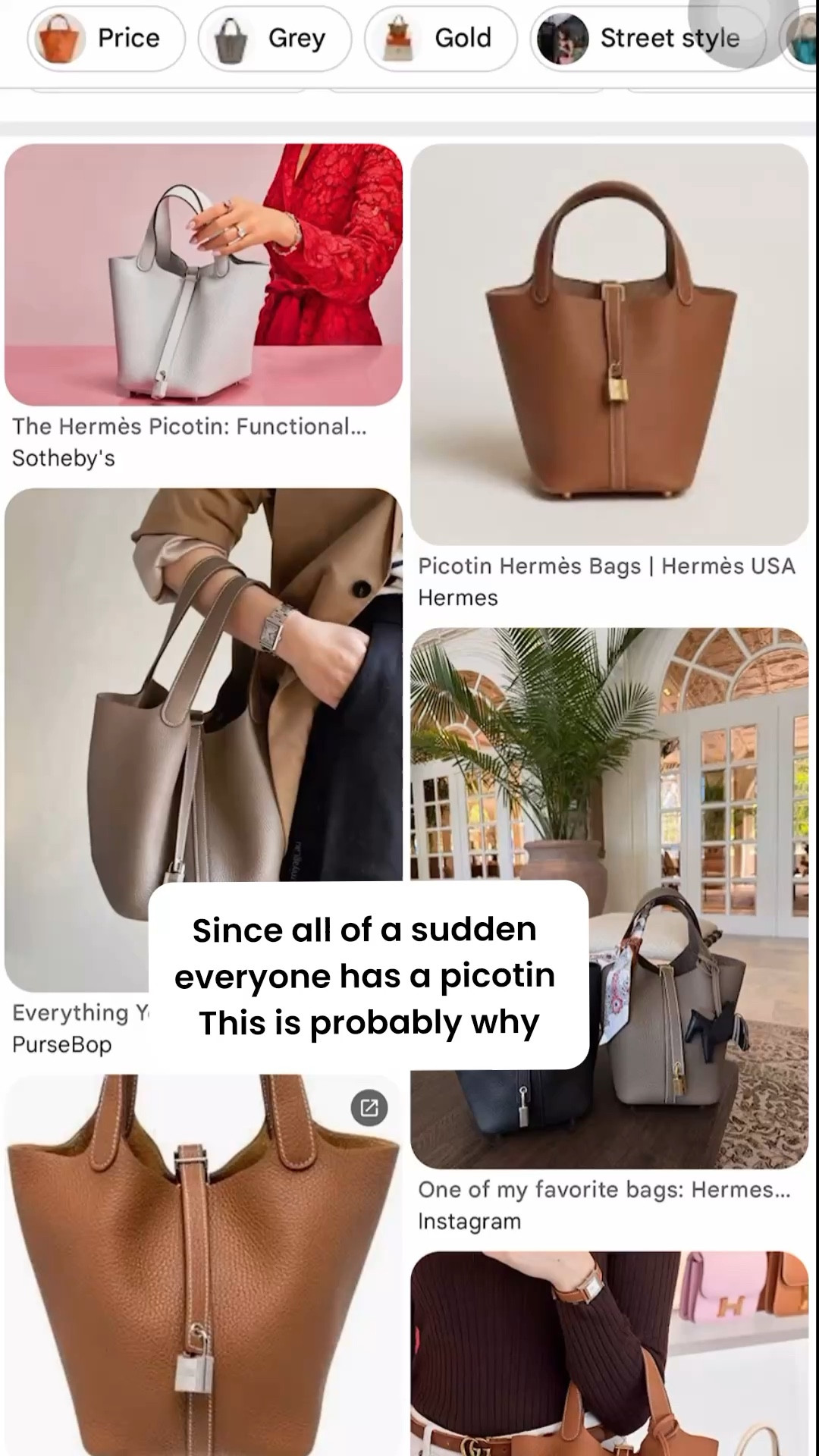 You can always go vintage with hermes, but if you dont want to splurge on a bag that looses its shape after a couple of months then AMAZON IT IS a dupe moment 

#LTKootd #LTKU #LTKWorkwear