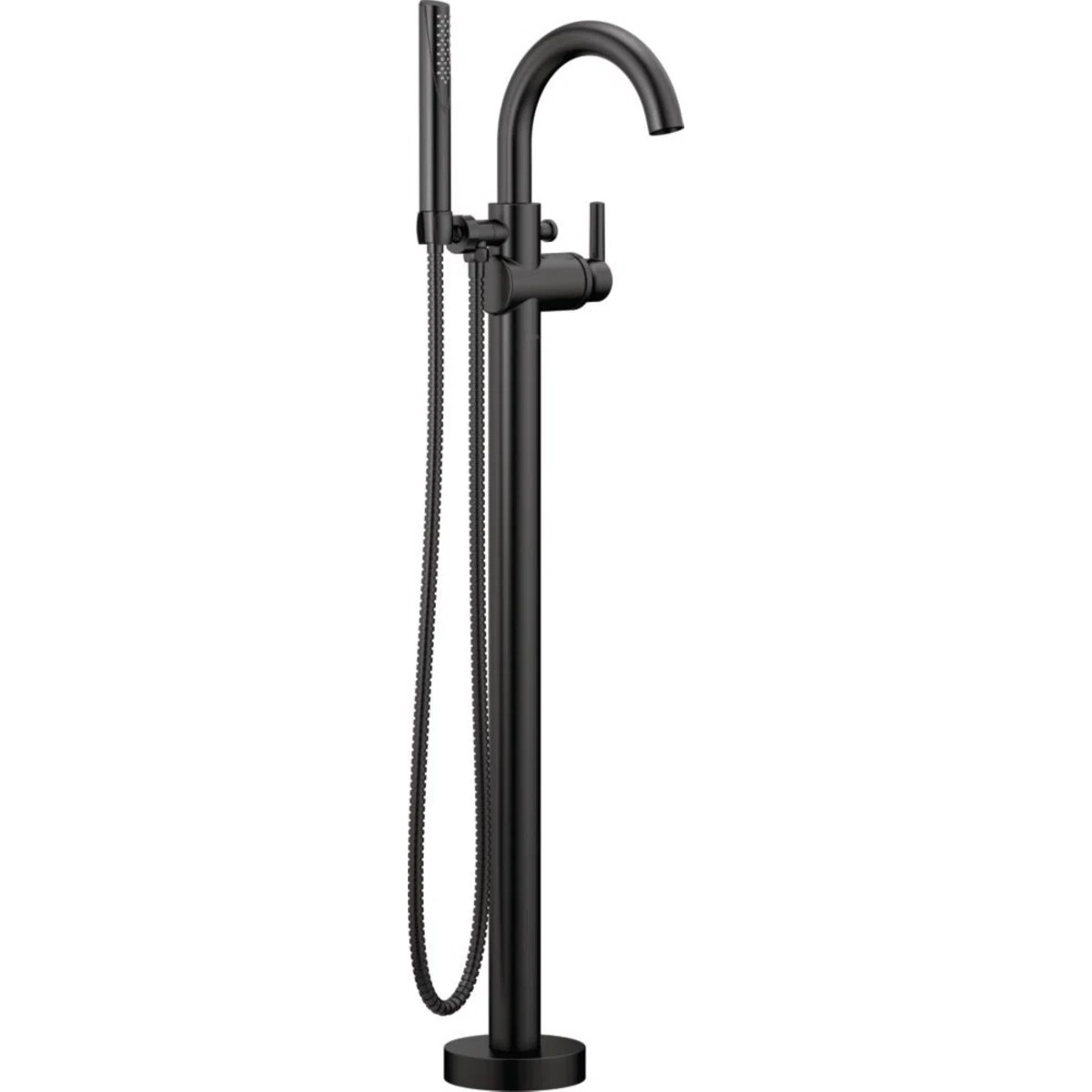 Trinsic Single Handle Floor Mounted Freestanding Tub Filler T4759-BLFL | Wayfair North America