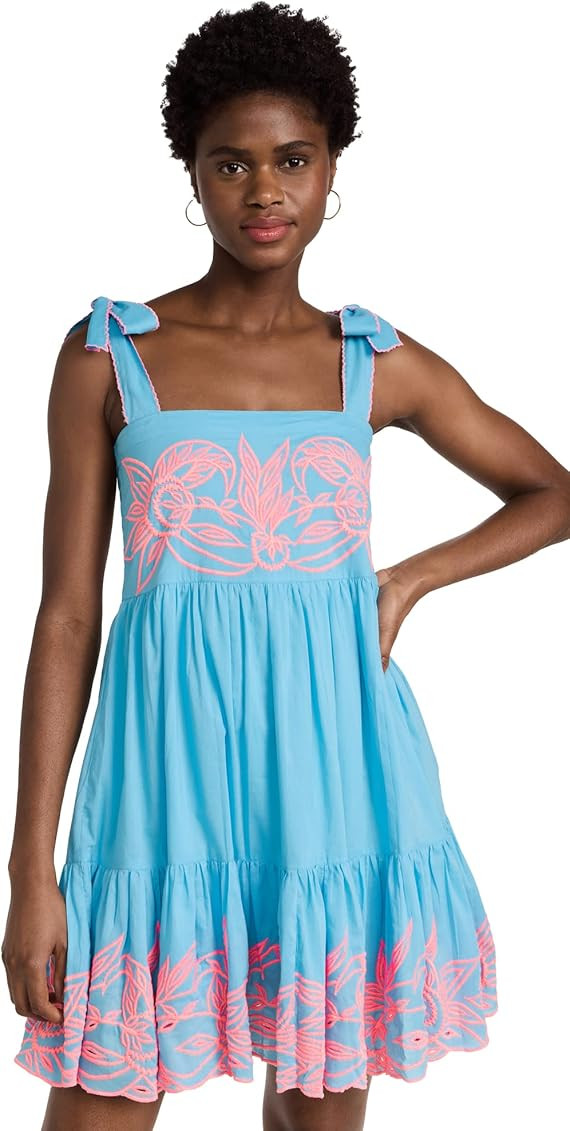 Juliet Dunn Women's Tie Shoulder Sundress | Amazon (US)