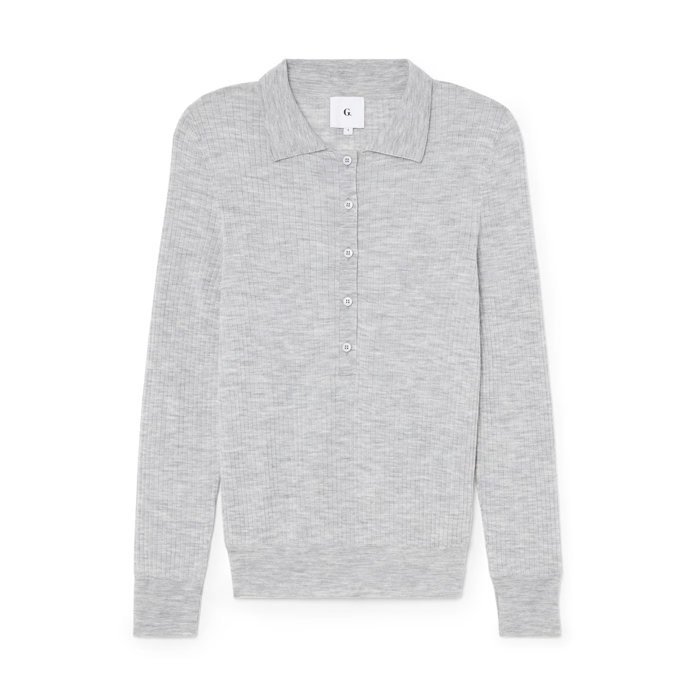 Soleil Ribbed Polo | goop