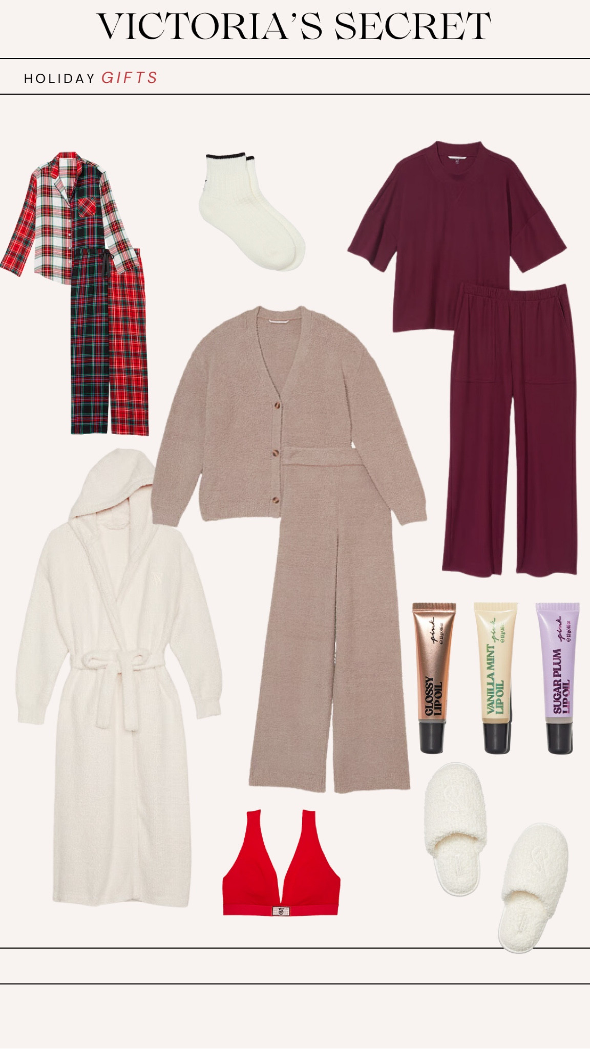 Cozy holiday gifts from VS! 