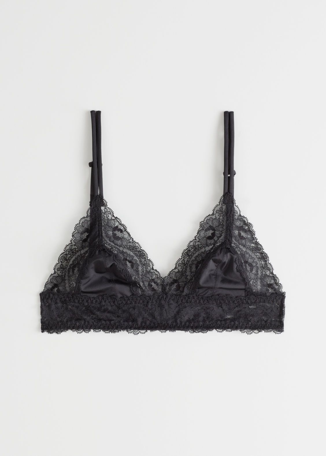 Soutien-gorge triangle en dentelle douce | & Other Stories (EU + UK)