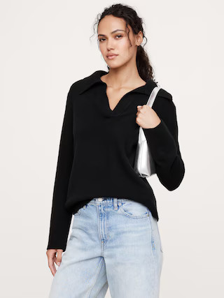 Cashmere Rugby Sweater Polo | Banana Republic (US)