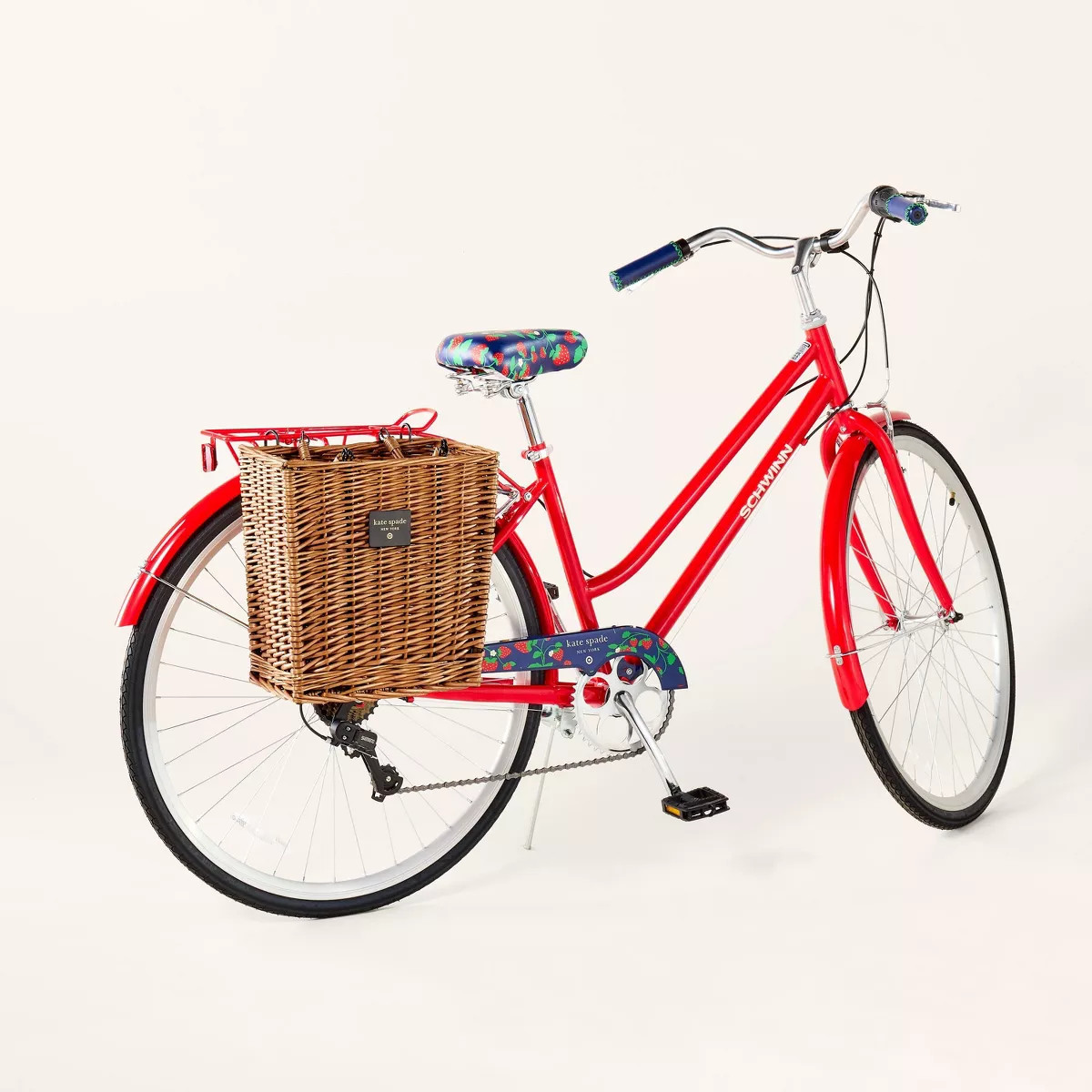 Adult Woven Bicycle Basket Natural - kate spade new york x Target | Target