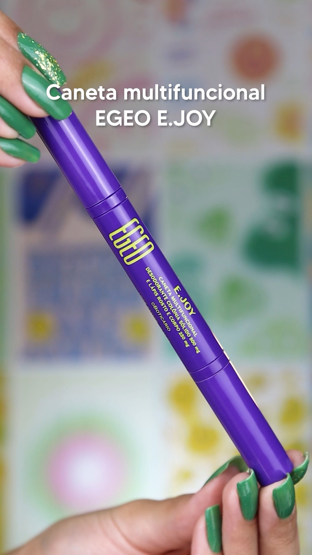 🚨Lançamento do Boticário!!! 
Caneta multifuncional EGEO E.JOY 💜

De um lado tem o lápis de rosto e corpo roxo e do outro a fragrância E.JOY sólida!!!

Perfeito pra levar na bolsa e ficar sempre cheirosa e maquiada 💅

#oboticario #maquiagem 

#LTKbeauty #LTKbrasil