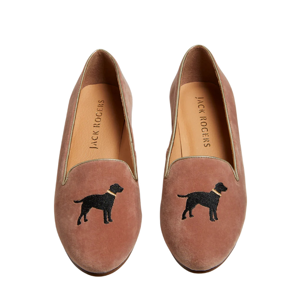 Black Lab Embroidered Loafer | Jack Rogers