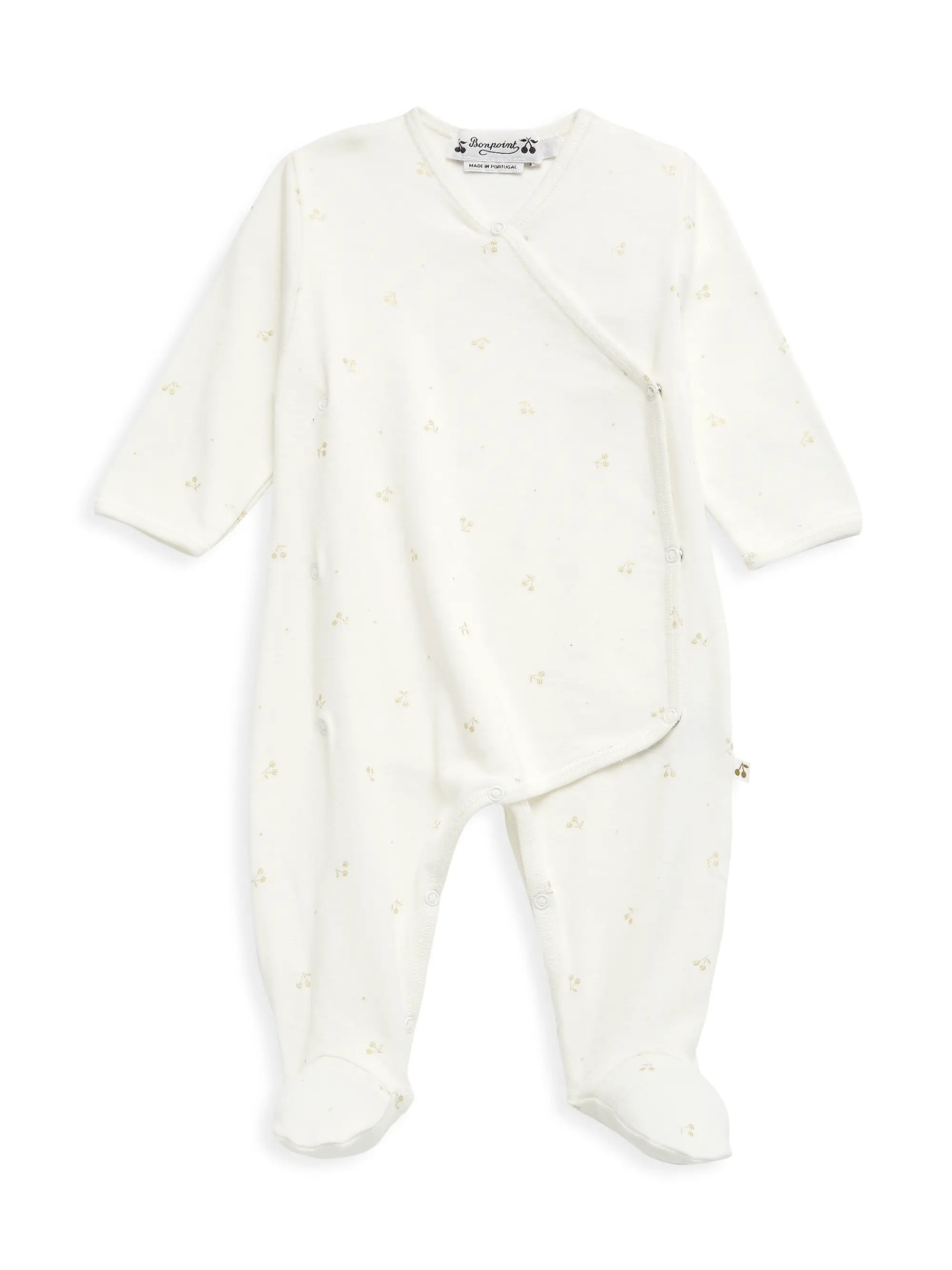 Baby's Cotton Long-Sleeve Wrap Footie | Saks Fifth Avenue