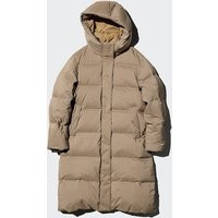 Uniqlo - Seamless Down Long Coat - Beige | UNIQLO (UK)