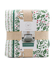 Cotton Holiday Reindeer Quilt Set | Bed & Bath | Marshalls | Marshalls