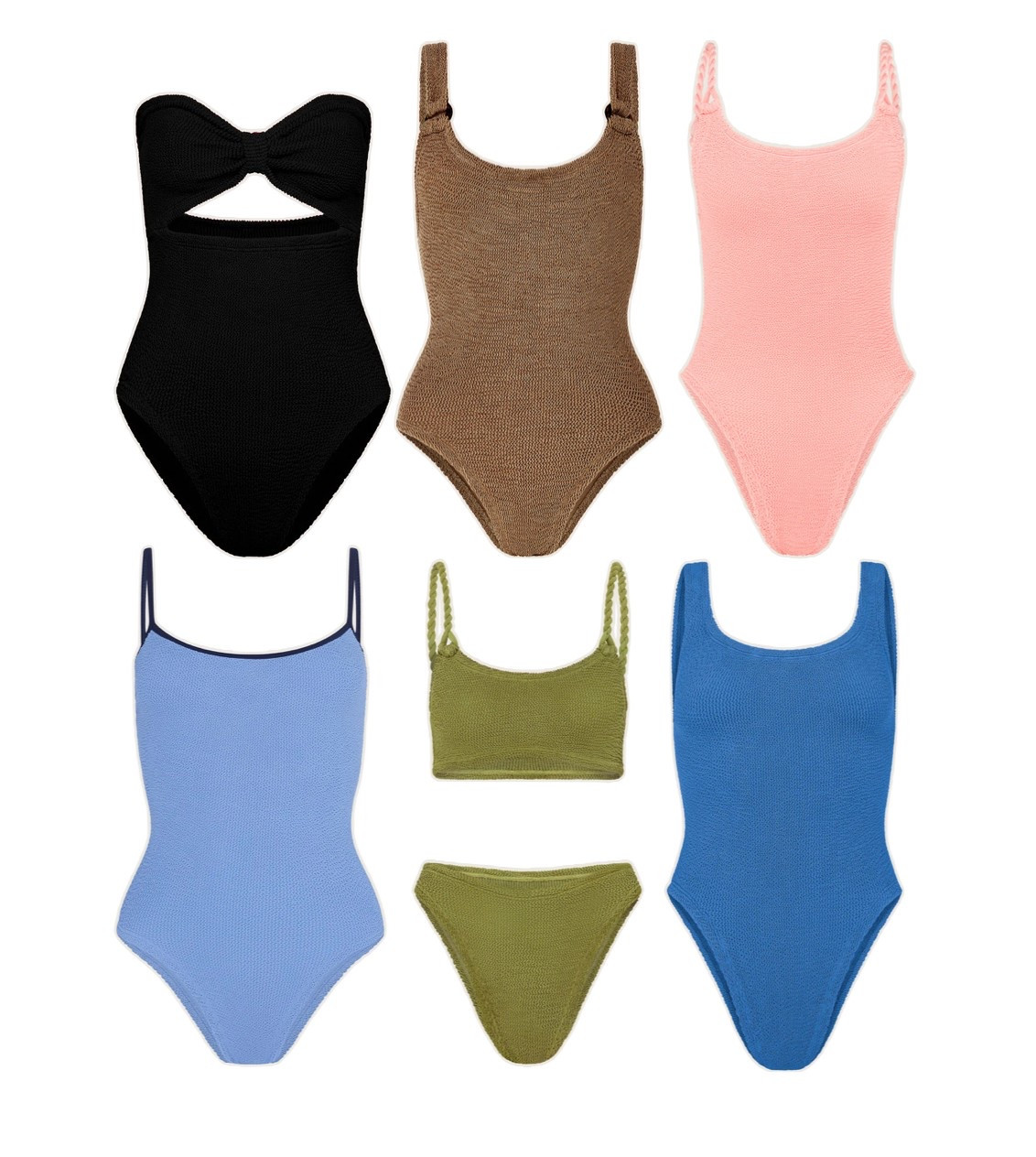 Jump into summer with these comfortable and stretchy swim suits! As a mom of two coverage in all seasons of life has been a priority for me. Hunza G makes the best swim wear for all bodies and seasons! 👙🩱

#LTKTravel #LTKSeasonal