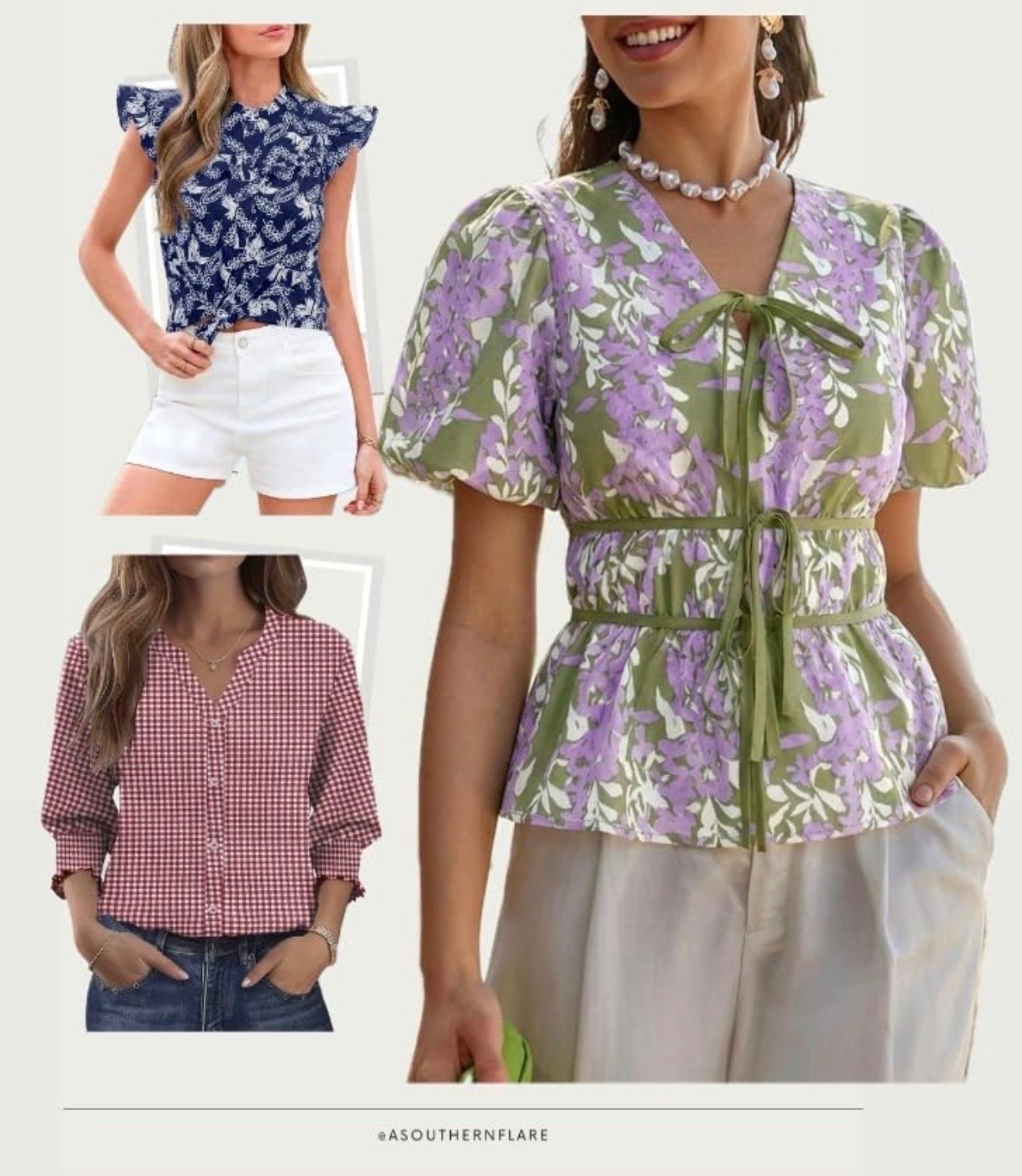 Stylish summer tops and shorts for any occasion. From floral prints to business casual, stay fashionable this season. #SummerStyle #FashionForward

#LTKWorkwear