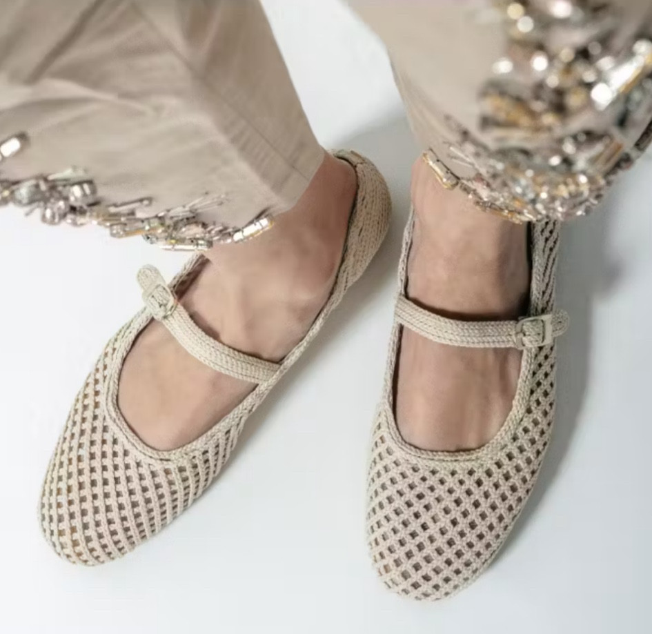 Birdies
THE HUMMINGBIRD

Crafted of crosshatched cotton braids, this Mary Jane flat is lightweight and breathable. This shoe is a step above the rest because the strap includes hidden elastic, so you can slip in without unbuckling every time. Think of the buckle as an adjuster so you can get a custom fit — set it and forget it. This silhouette was crafted with our Barefoot Ballerina technology, which includes a completely flexible leather-lined footbed that bends with you as if you are barefoot, but still offers full arch support and seven layers of cloud-like comfort. The flat is complete with our signature gold Birdies logo and buckle

#LTKStyleTip #LTKShoeCrush #LTKWorkwear