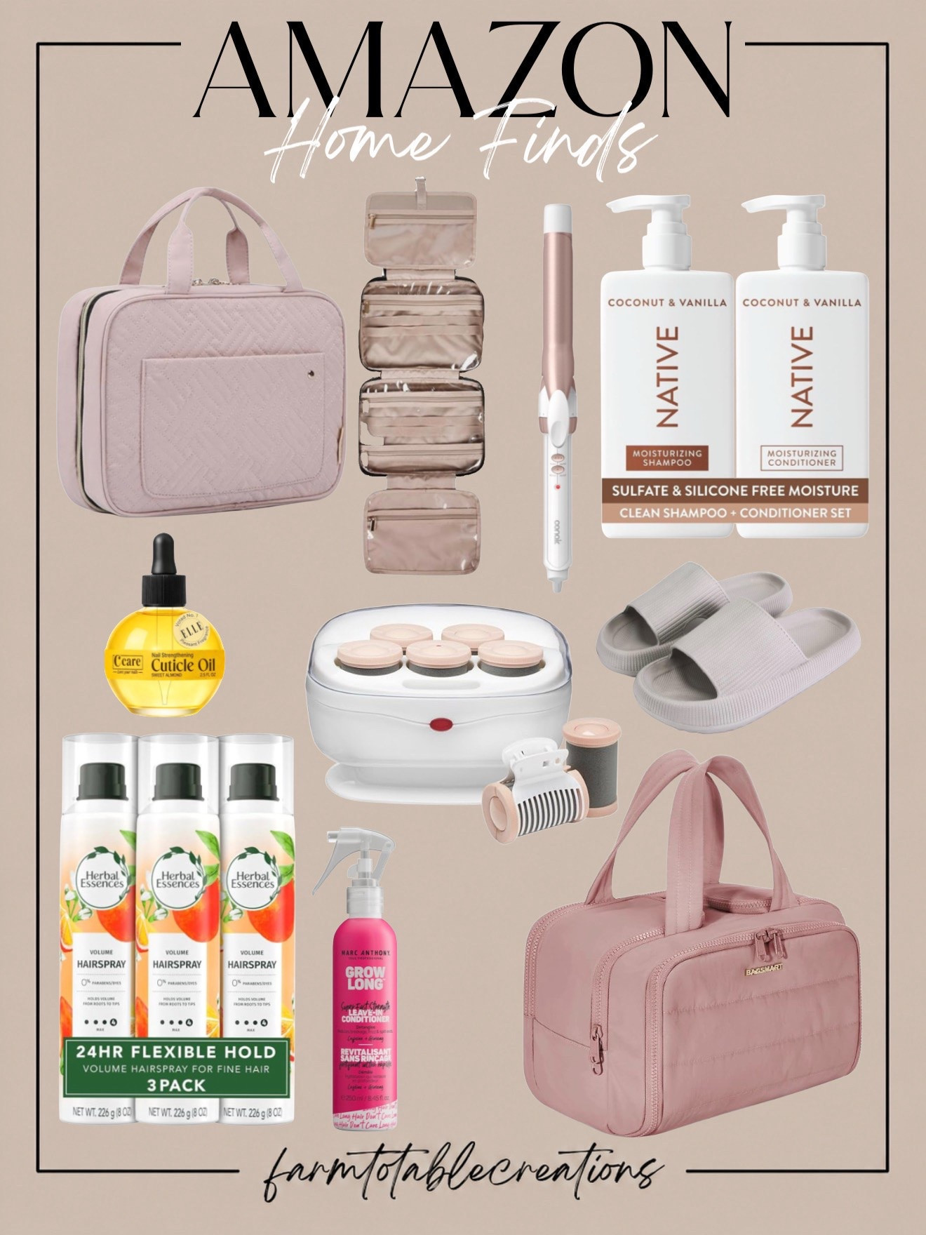Early Amazon Prime Day Beauty Deals 💗🛍️

These early Prime Day beauty deals are perfect for stocking up on everyday favorites and grabbing a few little upgrades before the main sale rush. From hair tools and rollers to shampoo, conditioner, hairspray, cuticle oil, slippers, and travel organizers, there are so many practical finds here.

I especially love the mix of beauty essentials and travel-friendly storage—these are the kinds of items that are easy to use year-round and make great gifts too.

Follow @farmtotablecreations on Instagram for more cozy home finds and trending decor.

#LTKBeauty #LTKSaleAlert #PrimeDay #EarlyPrimeDayDeals #AmazonDeals #AmazonFinds #BeautyDeals #HairCare #HairTools #BeautyFavorites #TravelEssentials #AmazonBeauty #SelfCareFinds #DealAlert #AmazonMustHaves

#LTKSaleAlert #LTKHome #LTKBeauty