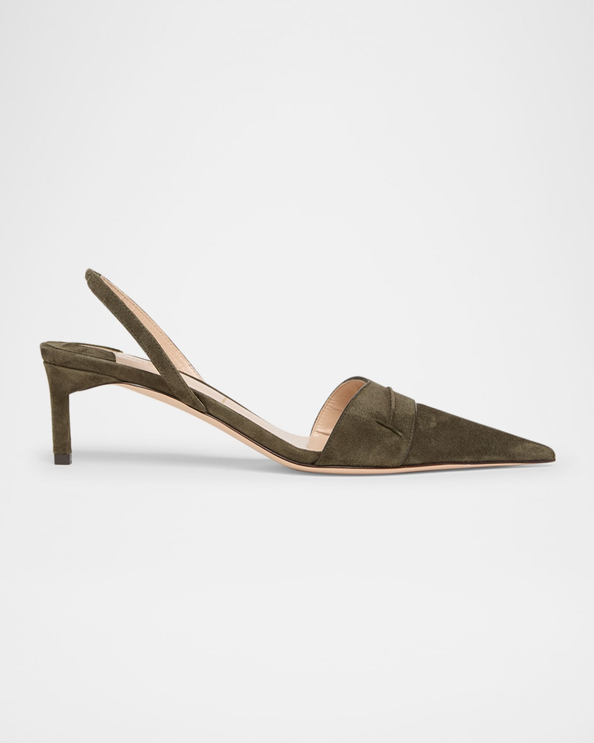 Eva Suede Slingback Pumps | Neiman Marcus