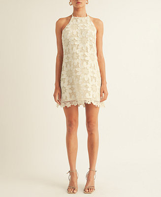 AROSE STUDIO, INC Women's Alaia Short Halter Dress - Macy's | Macy's