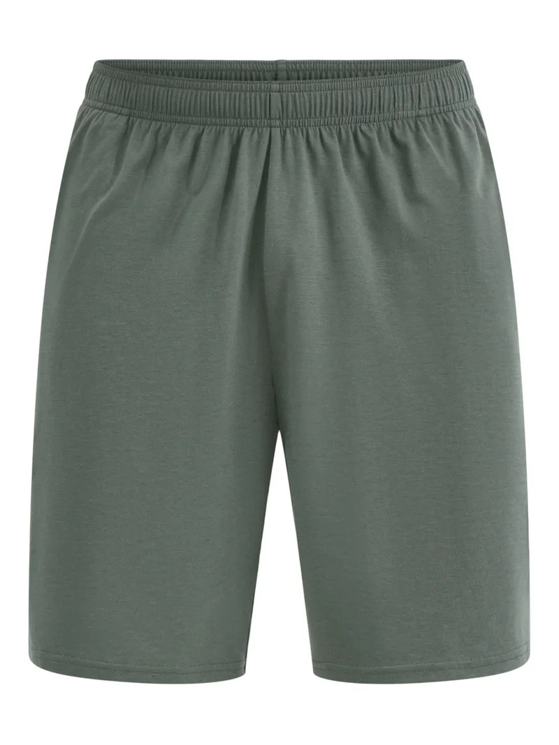 Athletic Works Men's & Big Men's Tri Blend Active Shorts, 9" Inseam, Sizes S-5XL | Walmart (US)