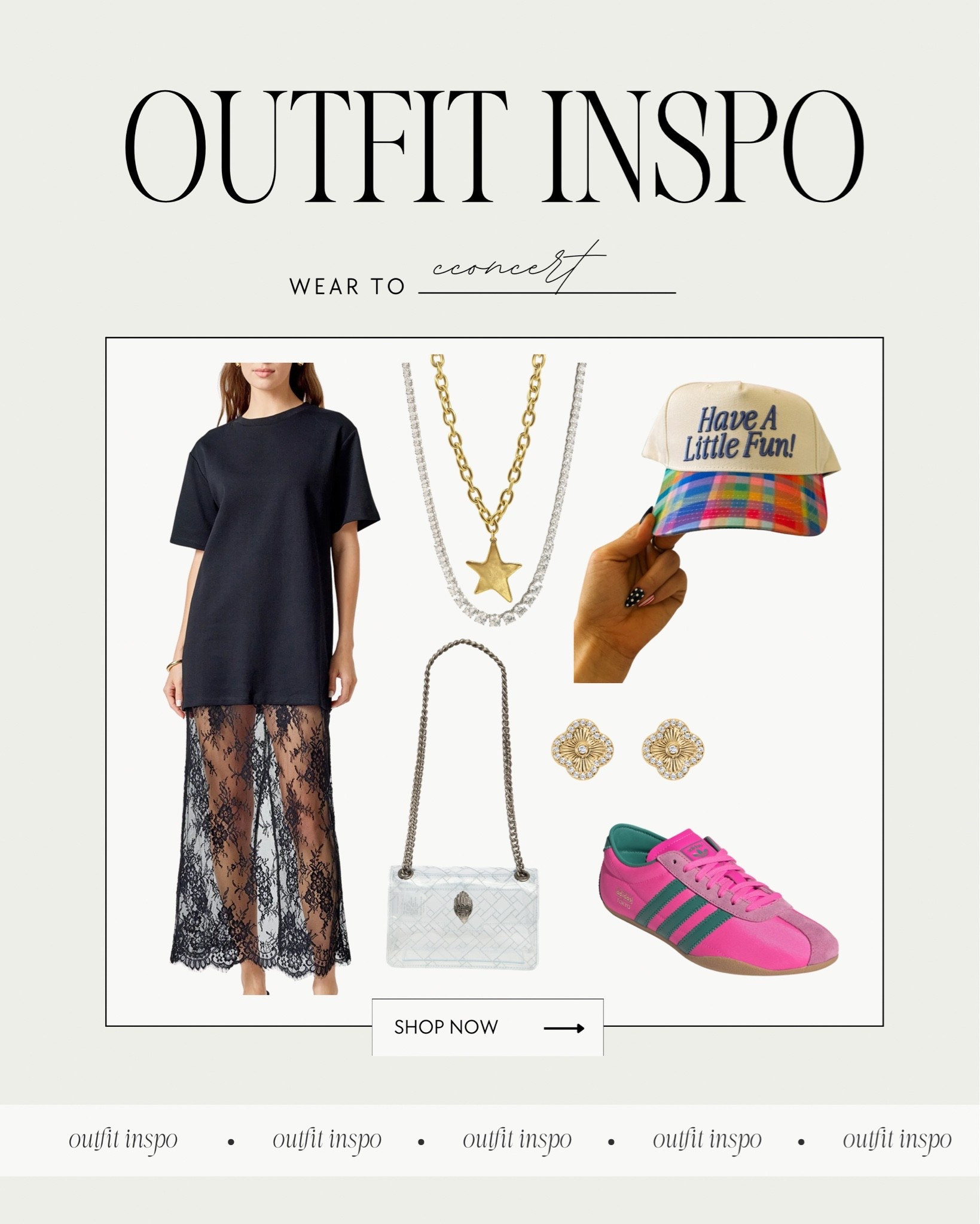 Concert outfit // country concert // Jonas brothers // summer concert // fall concert // black dress // casual outfit // trucker hat // jewelry

#LTKgrwm #LTKSeasonal #LTKootd