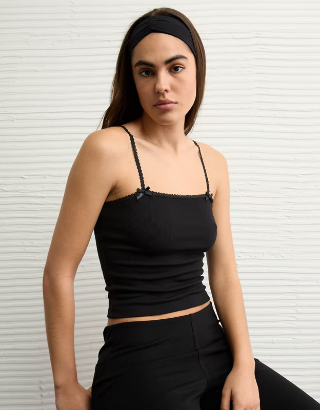 AE Lace Trim Cami | American Eagle Outfitters (US & CA)