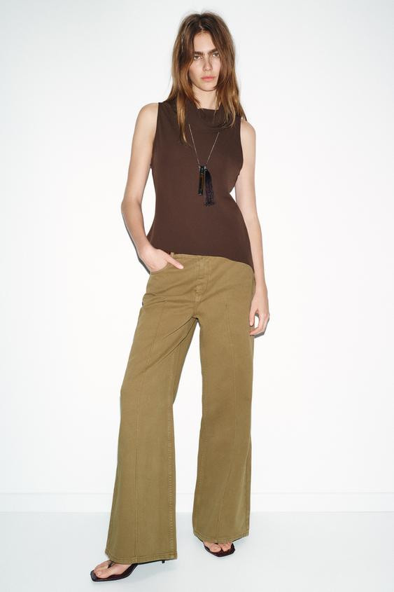 ASYMMETRIC HEM TOP | Zara UK