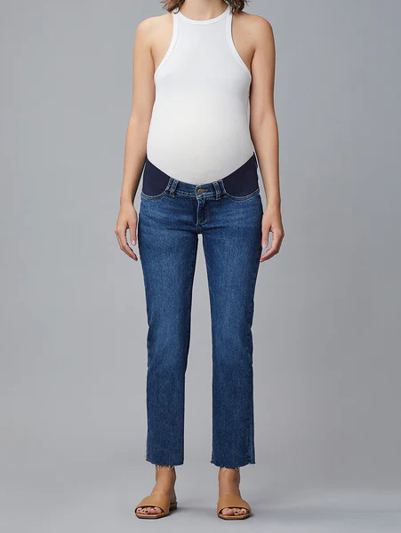 Patti Straight Maternity Vintage Jeans | Seaborn Raw | DL 1961 Women