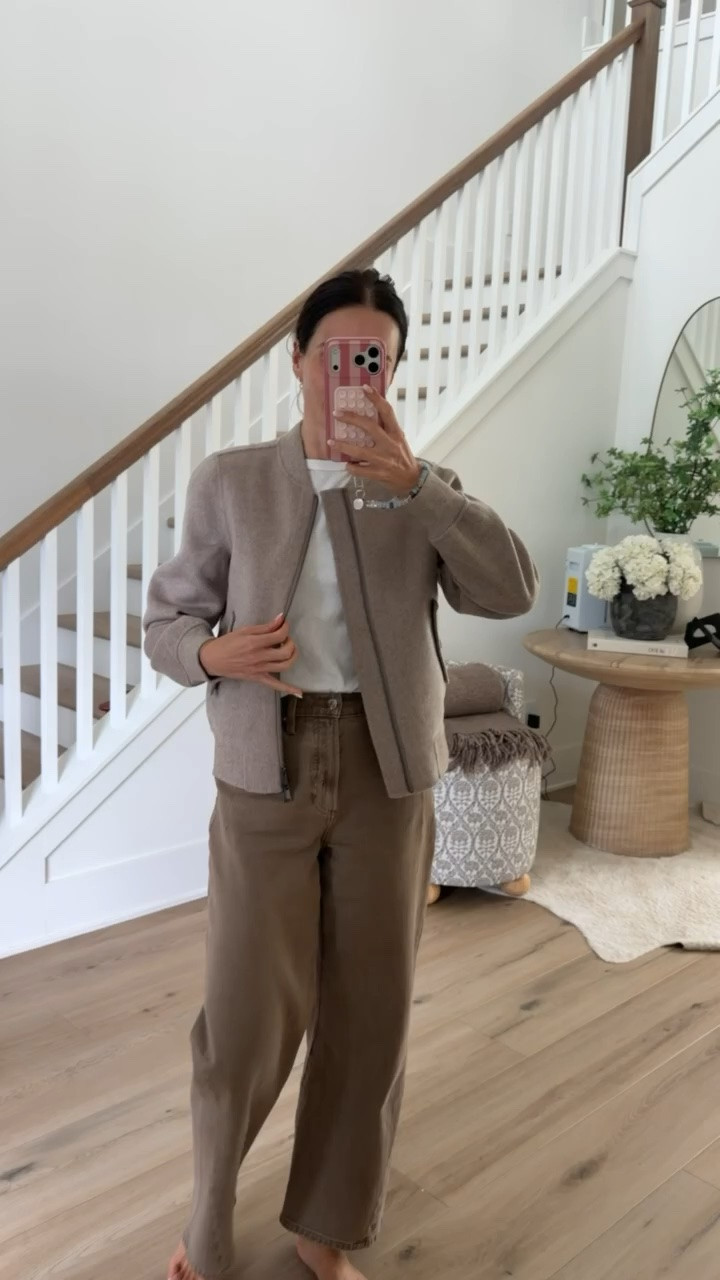 Quince jacket, size XS, it's on sale.

#LTKOver40 #LTKootd