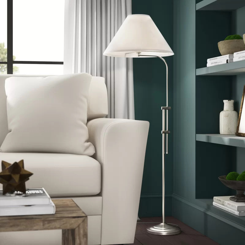 Fishel 67" Swing Arm Floor Lamp | Wayfair North America