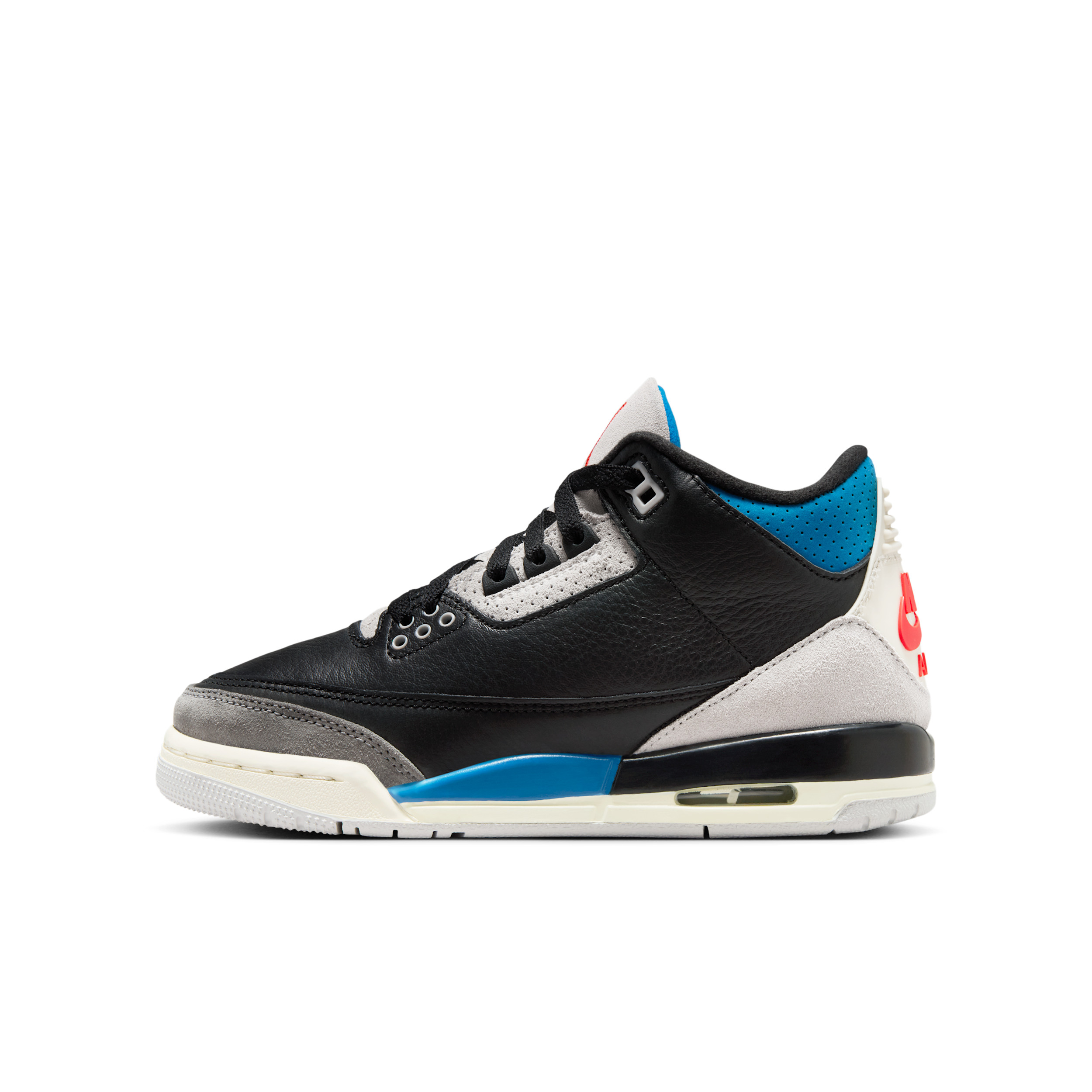 Air Jordan 3 Retro "Rare Air" Big Kids' Shoes in Black | IB8968-004 | Nike (US)