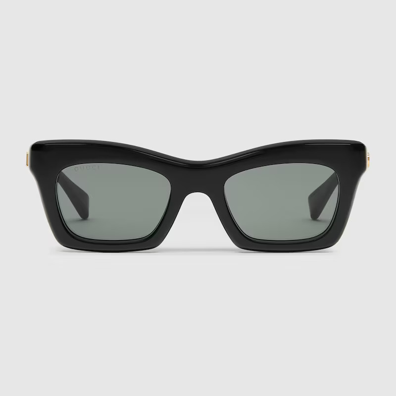 GUCCI Cat Eye Sunglasses, Black | Gucci (US)