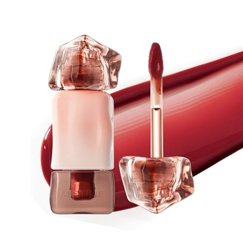 Mistine Lip Gloss Thai latte Long Lasting Lip Glaze Non-sticky Lip Tint Gloss with 1% Peptide Glossy Finish L08 Coconut Island Sunset 0.1 fl oz 1 Count | Amazon (US)