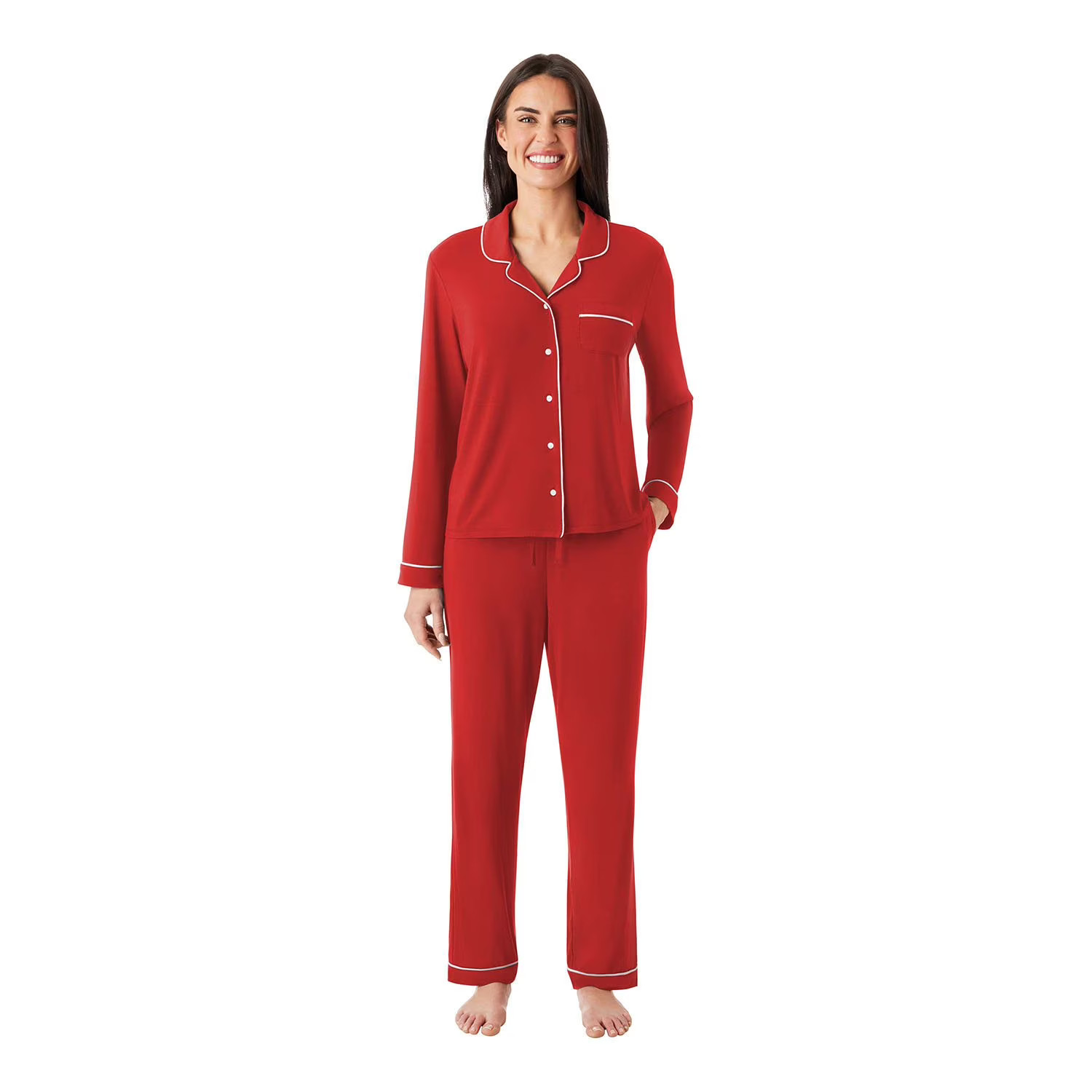 Member's Mark Women's 2-Piece Notch Collar Pajama Set | Sam's Club