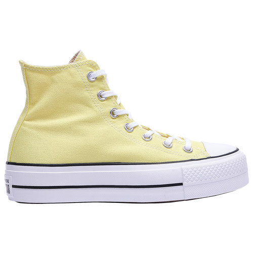 Converse All Star Platform Hi - Women's Sneaker Boots - Light Zitron / White, Size 8.5 | Eastbay