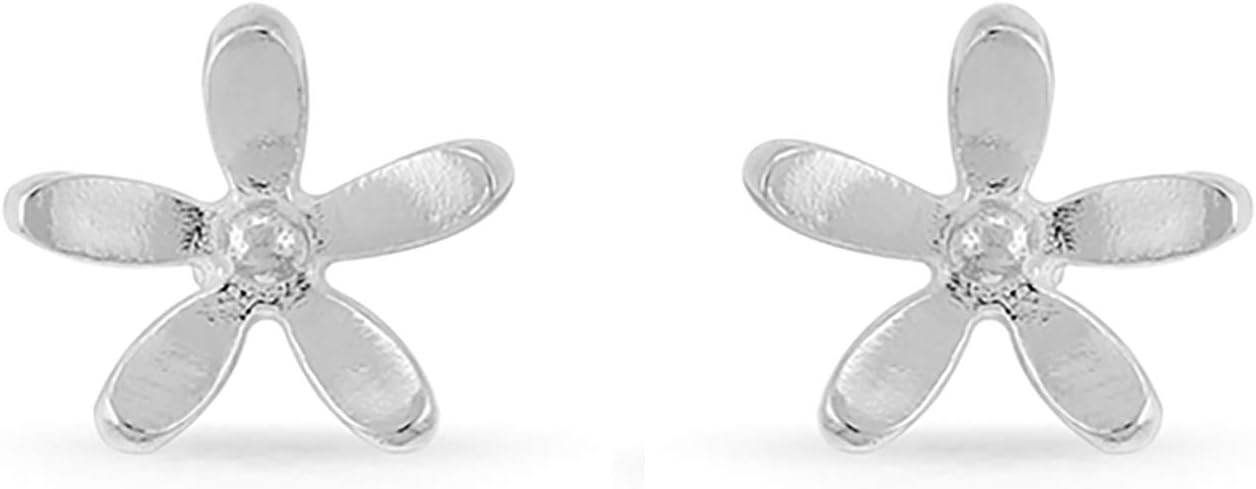 Boma Jewelry Sterling Silver Daisy Flower Stud Earrings | Amazon (US)