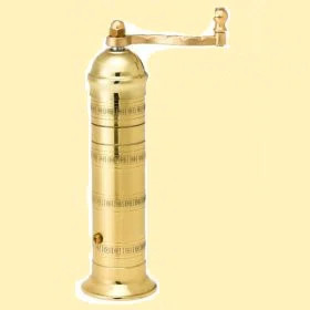 Pepper Mill Imports Atlas 9.5" x 1.5" Brass Pepper Mill | Wayfair North America