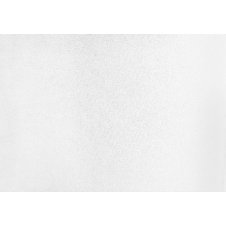 Morden Fort Upholstered Velvet Ottoman Footrest for Entryway Bedroom Living Room Blush White | Walmart (US)