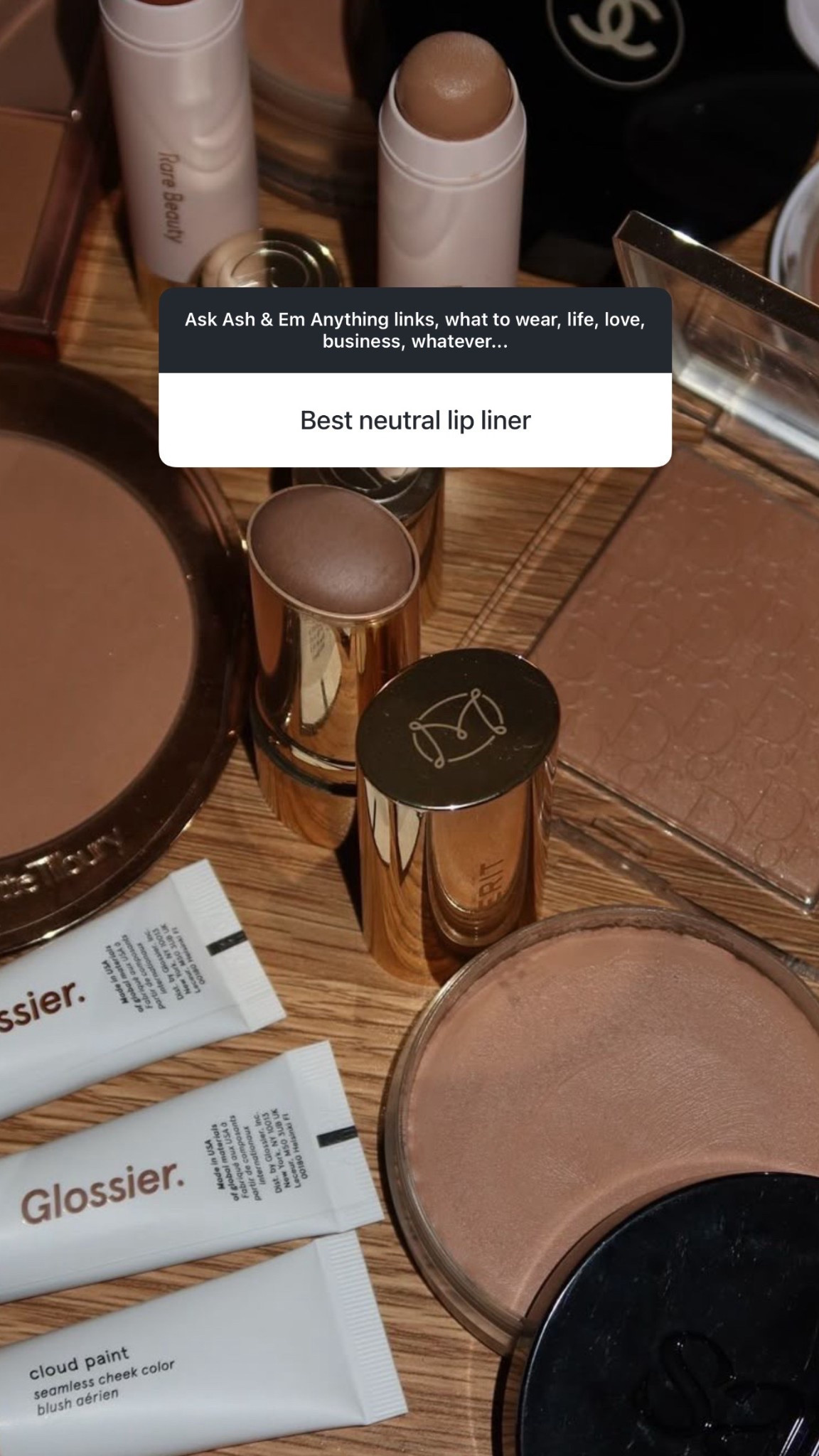 the only lip liners you need. in shades Wherever Walnut and Anywhere Caffeine 