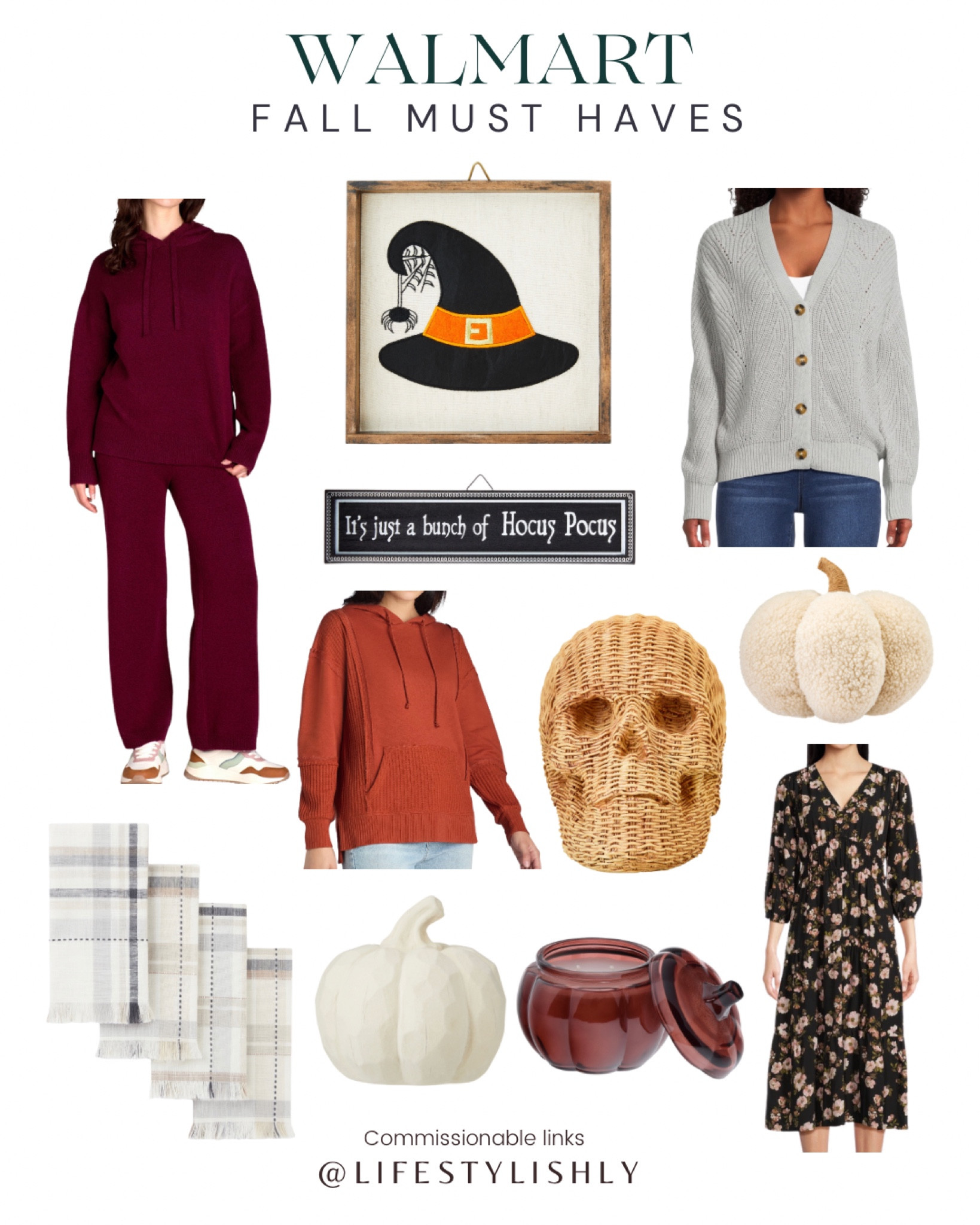 Walmart fall decor, fall fashion, and Halloween decor! 

#LTKStyleTip #LTKFallSale #LTKSaleAlert