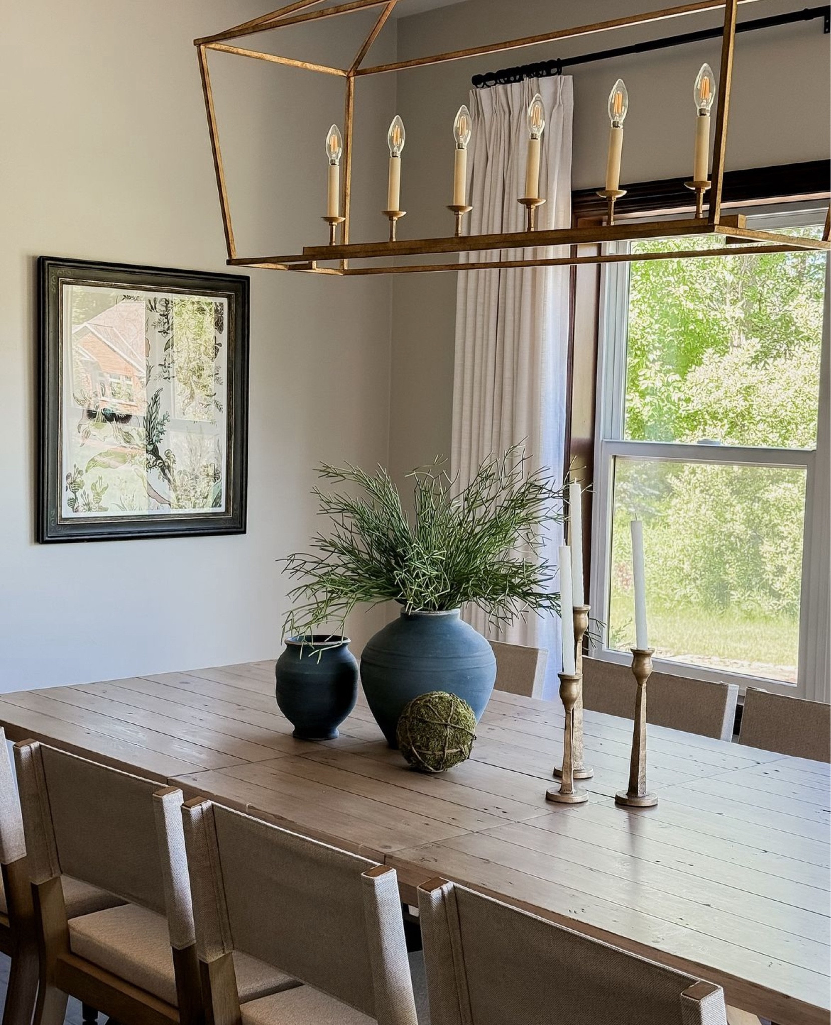 Loving these dining room chairs. Comfortable but chic.

#LTKHome