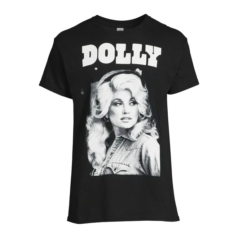 Dolly Parton Men's Portrait Graphic T-Shirt, Size S-3XL | Walmart (US)