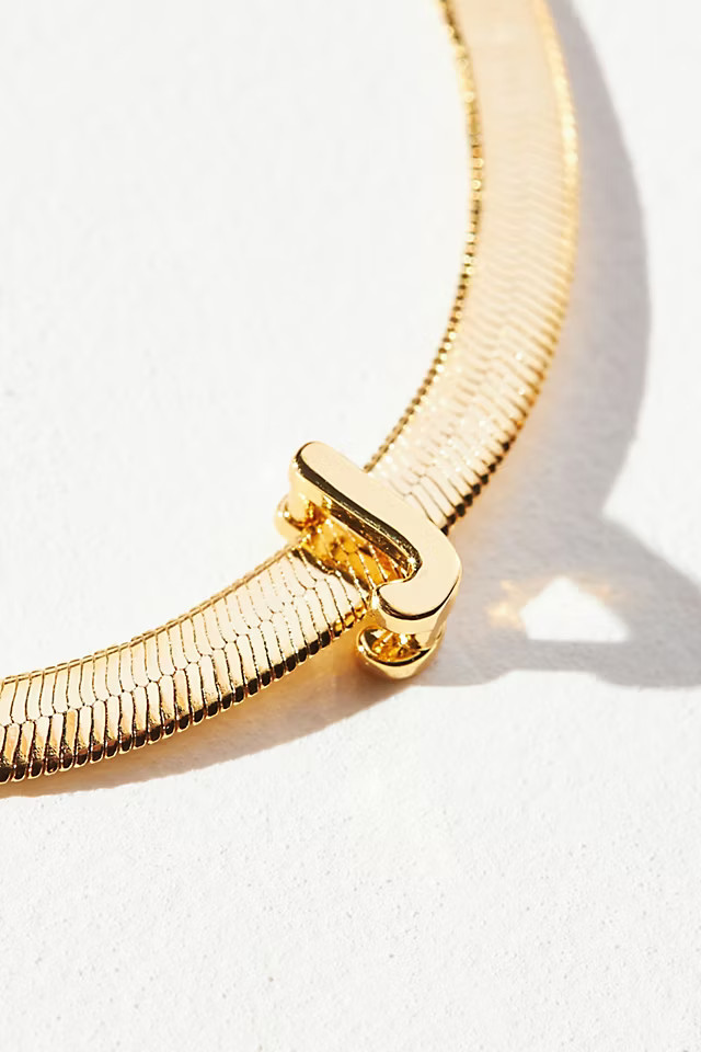 Monogram Snake Chain Bracelet | Anthropologie (US)