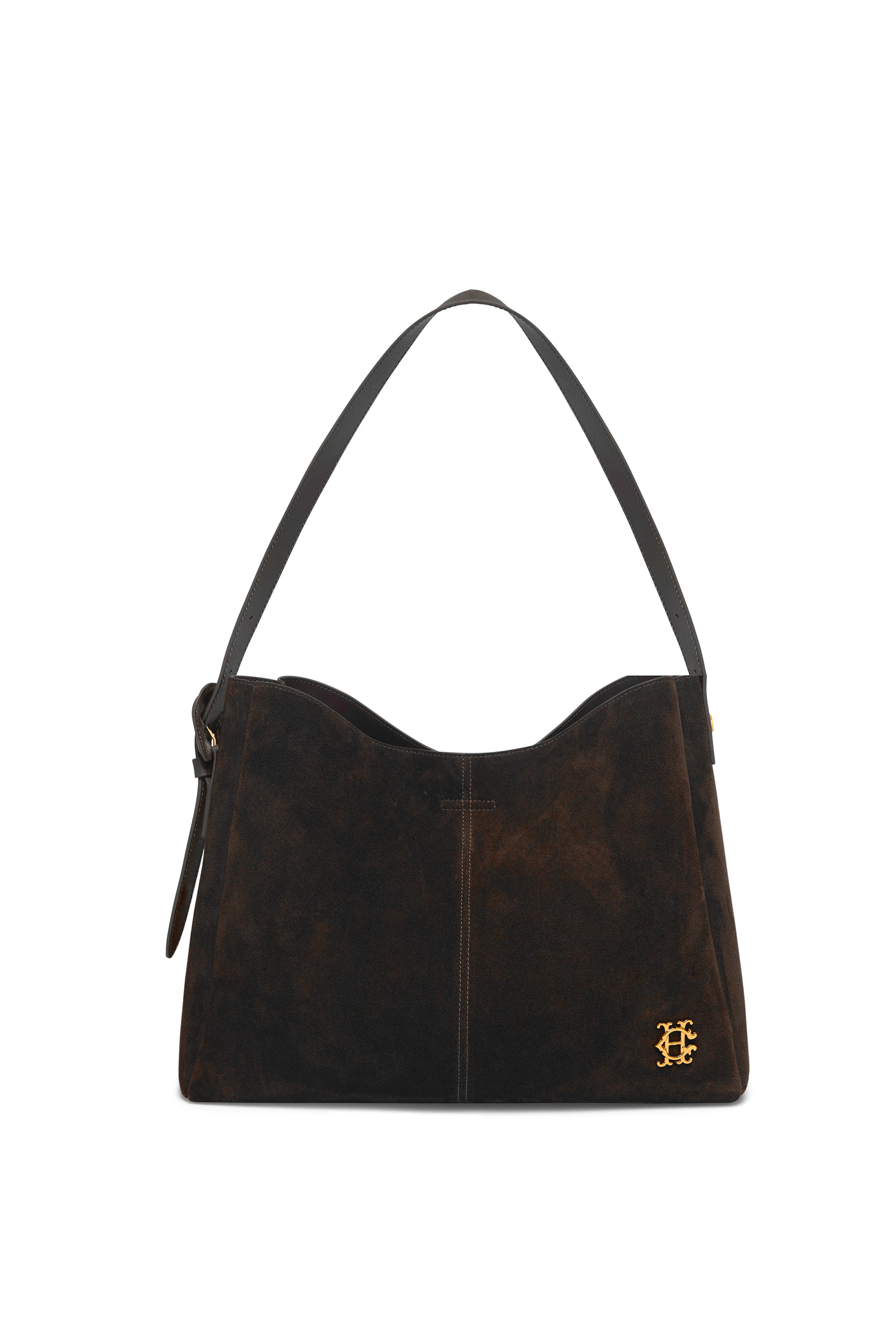 Camden Tote (Chocolate Suede) | Holland Cooper