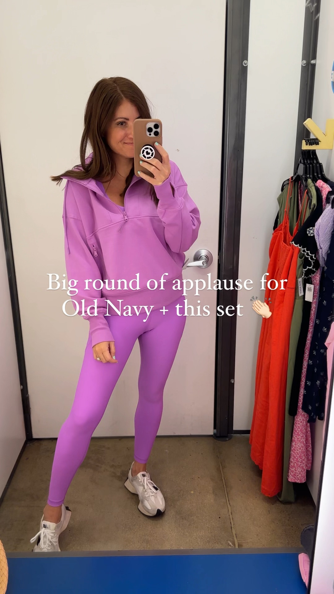 Can we get a BIG round of applause for Old Navy and the gorgeous color of these new activewear pieces! 👏🏻👏🏻👏🏻 Obsessed. 

Follow me for more affordable fashion and Old Navy finds! 

Linked all + other finds in this color! 😍

Wearing:
Leggings- small
Active Tank- medium
Pullover- Large but ordered a mediumm

#LTKsalealert #LTKfindsunder50 #LTKstyletip