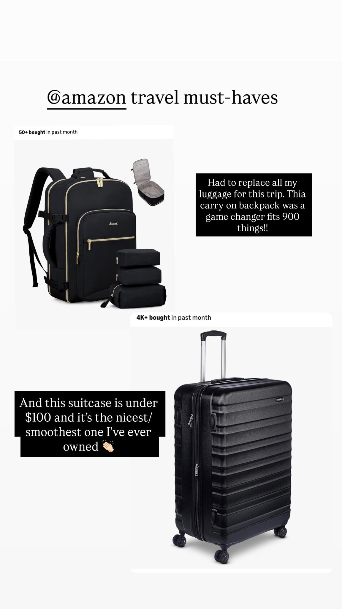 Amazon travel must haves 

#LTKmomlife #LTKTravel #LTKSpringSale