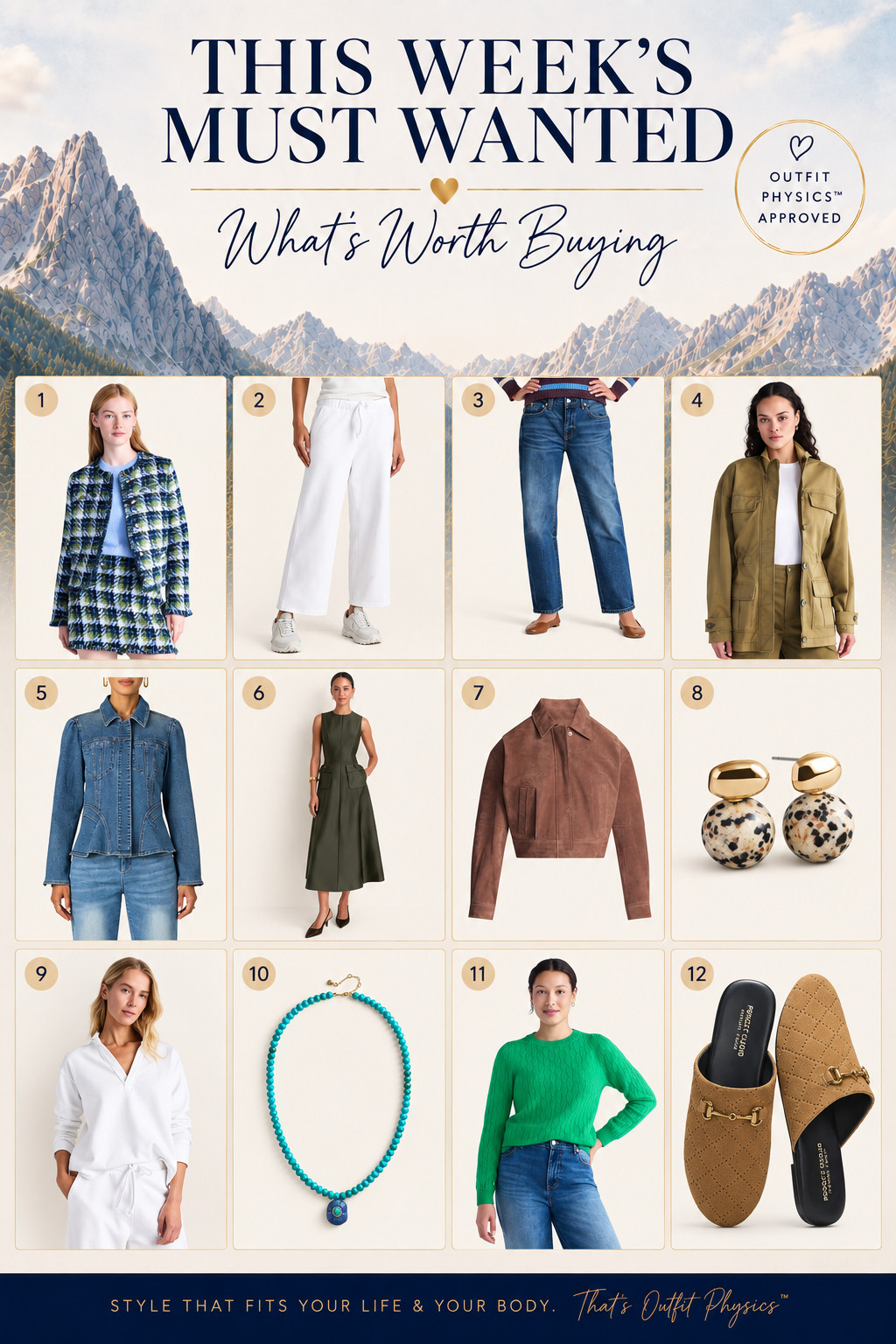 ✨Tap the bell, save and ❤️ start here 40 fashion, midlife style, midsize fashion and luxury looks for less. 
 

This week’s most wanted pieces are here ✨

The jeans, easy layers, standout accessories, and little details I’d actually reach for this fall. Each one earns its place by making outfits easier to put together and more fun to wear.

👑 Helping you look good, feel good! — Lindsey Denver 🤍 Check back daily for belly-friendly style, confidence, and Outfit Physics.

#LTKOver40 #LTKMidsize #LTKPlusSize