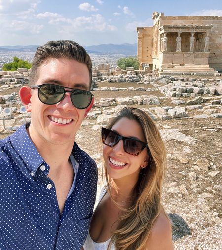 Acropolis - Athens, Greece 🇬🇷 

It was super warm the day we were in Athens exploring the Acropolis! We wanted to wear comfortable clothes but still look out together enough for the rest of the day’s travels!

My toile tennis dress sold out so fast, but the same one is available in other colors! (5’3, 115lbs Wearing size XS) And Tyler’s Mizzen & Main shirt was perfect for keeping him cool and dry in the heat! (6’4, 190lbs wearing size Medium Trim)

#LTKmens #LTKFind #LTKtravel