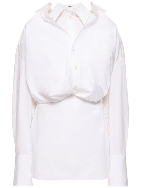 The Nuno cotton mini dress | Luisaviaroma